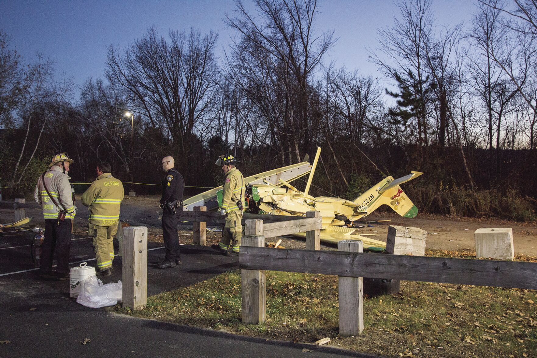 No fatalities in Gilford airplane crash